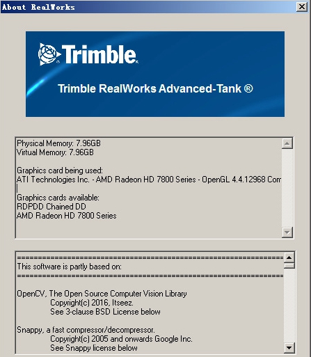 trimble real works