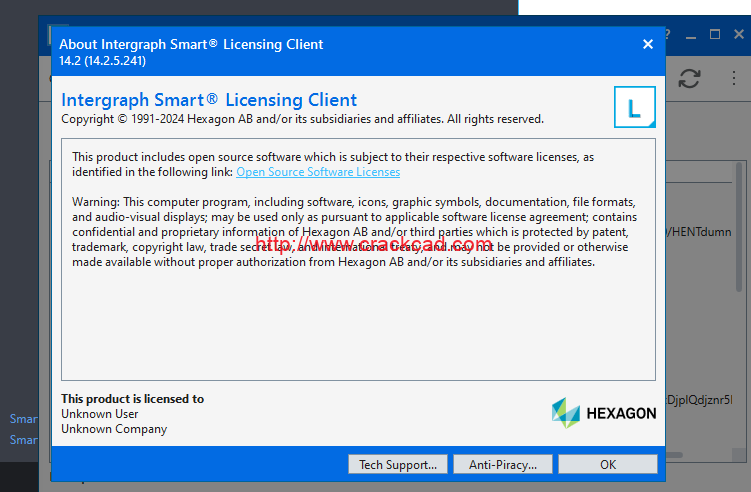 Intergraph Smart Licenseing Client 14.2